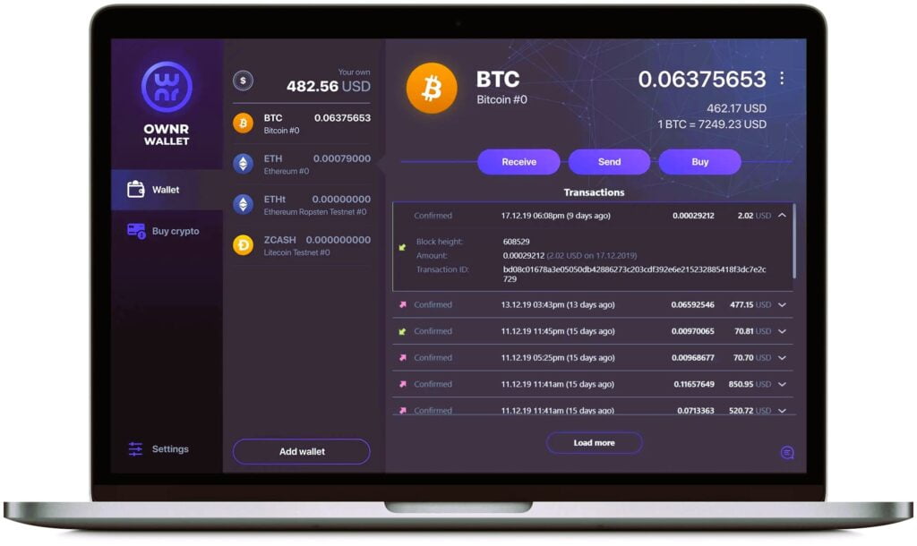 Crypto wallets